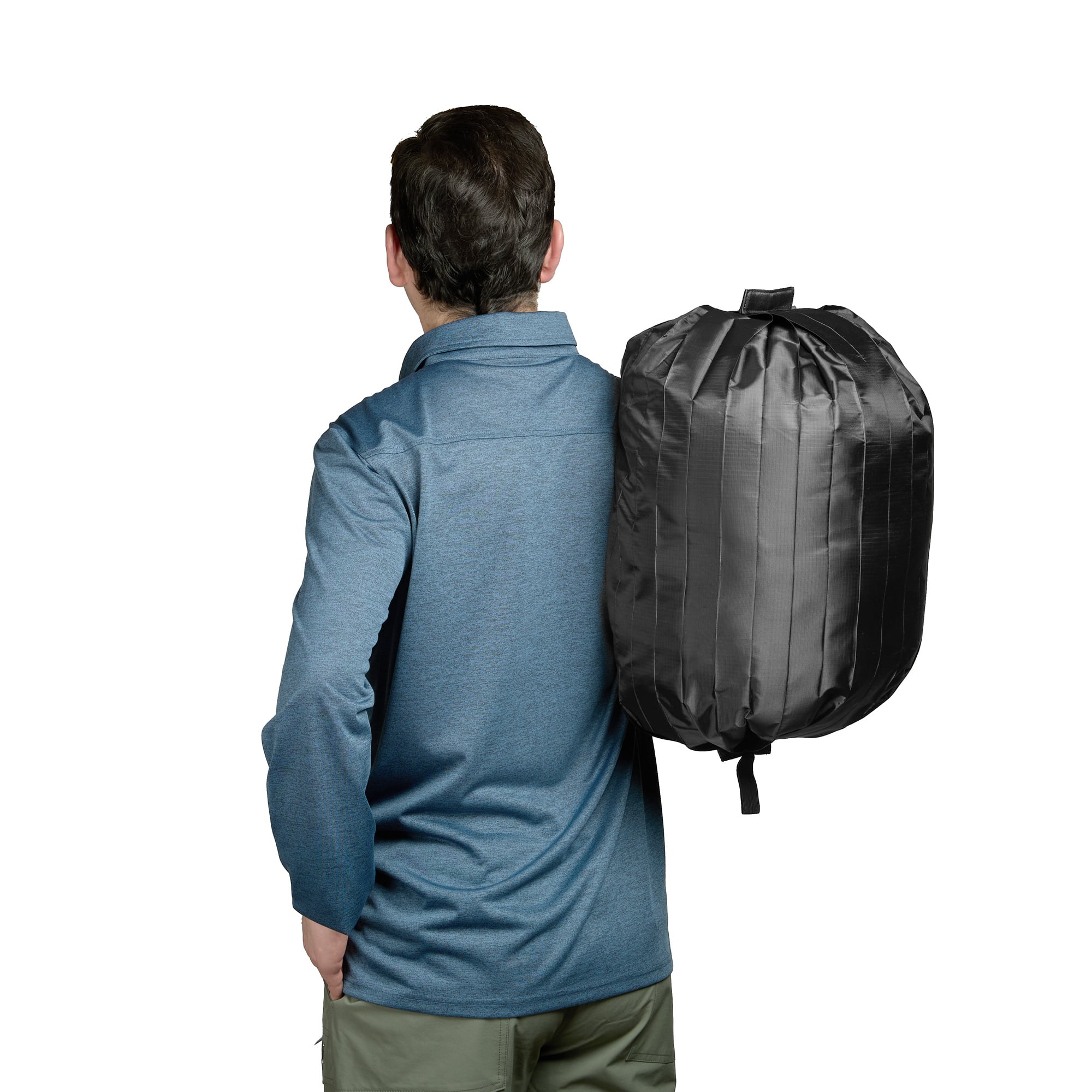 BOLSO DE VIAJE PLEGABLE NEGRO DOITE - 6