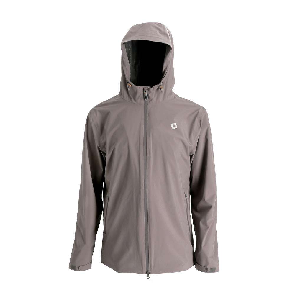 CORTAVIENTO IMPERMEABLE TOR HOMBRE GRIS OSCURO DOITE - 1