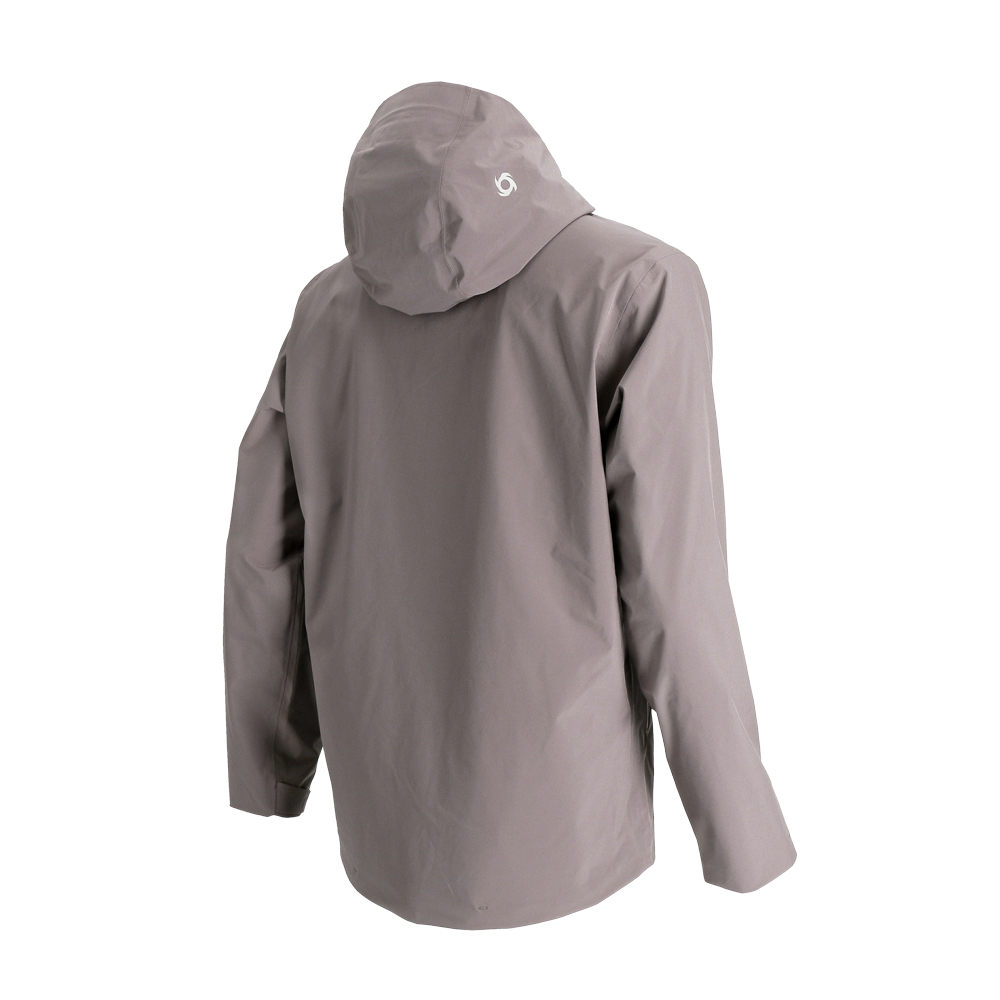 CORTAVIENTO IMPERMEABLE TOR HOMBRE GRIS OSCURO DOITE - 3