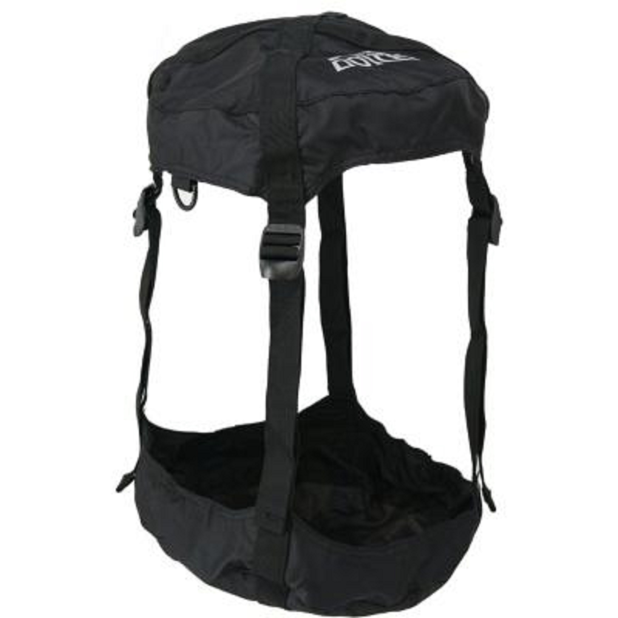 2 Correas Para Saco De Dormir Wisdompro - Poliéster, 122 Cm, Negras, Con Hebillas De Plástico
