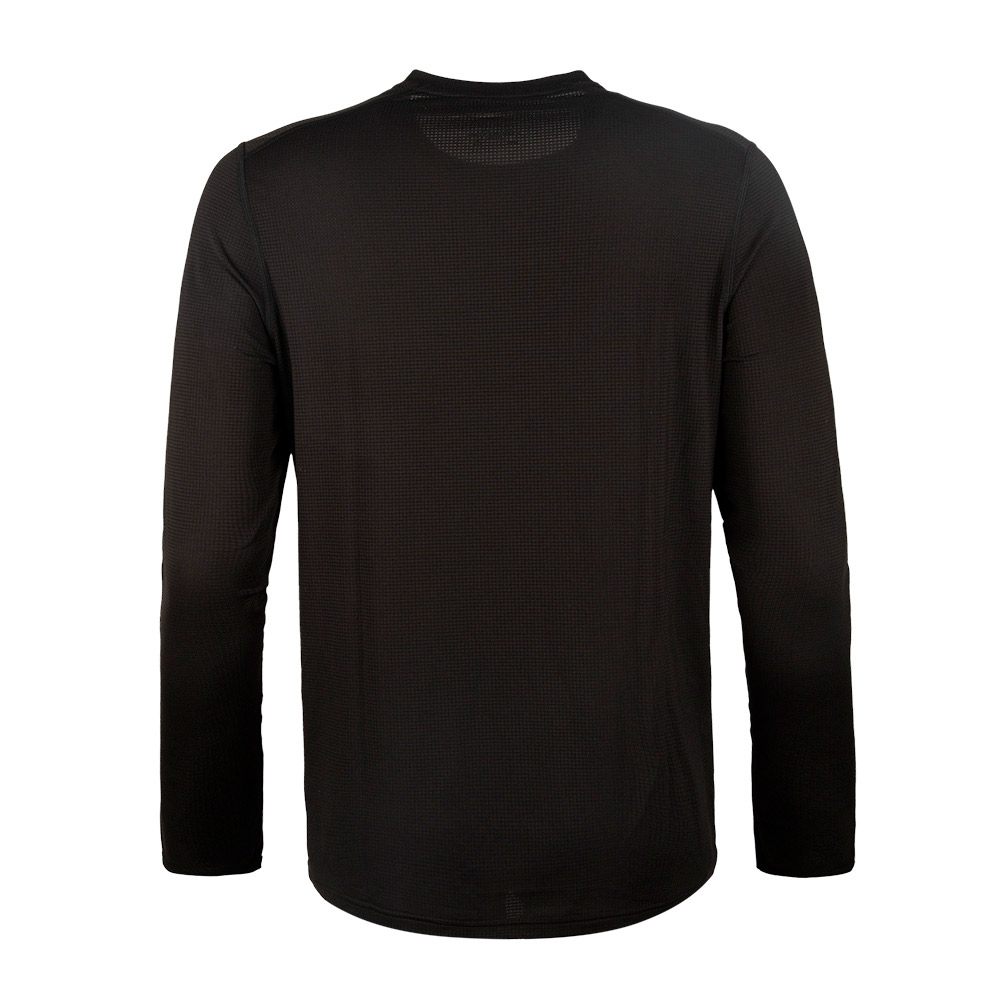 POLERA MANGA LARGA ZEAL NEGRO HOMBRE DOITE - 3