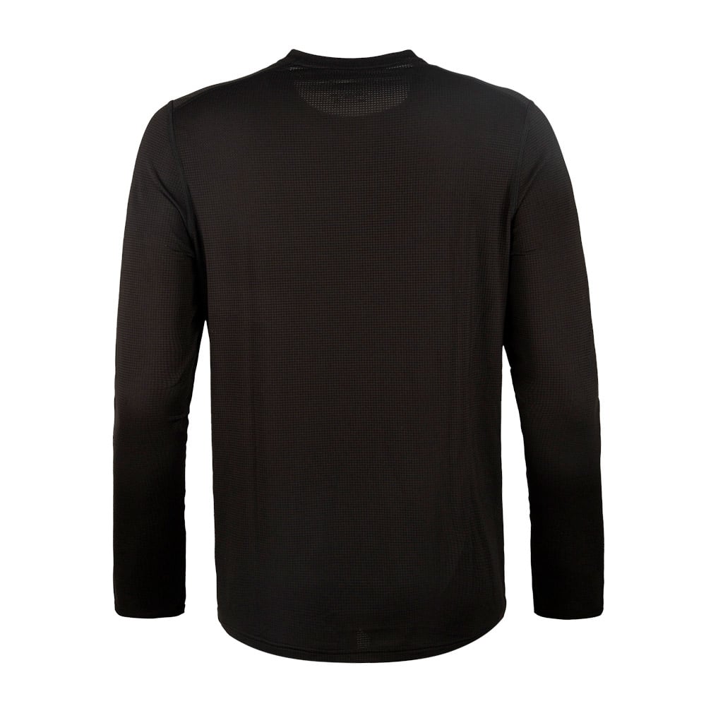 POLERA MANGA LARGA ZEAL NEGRO HOMBRE DOITE - 3