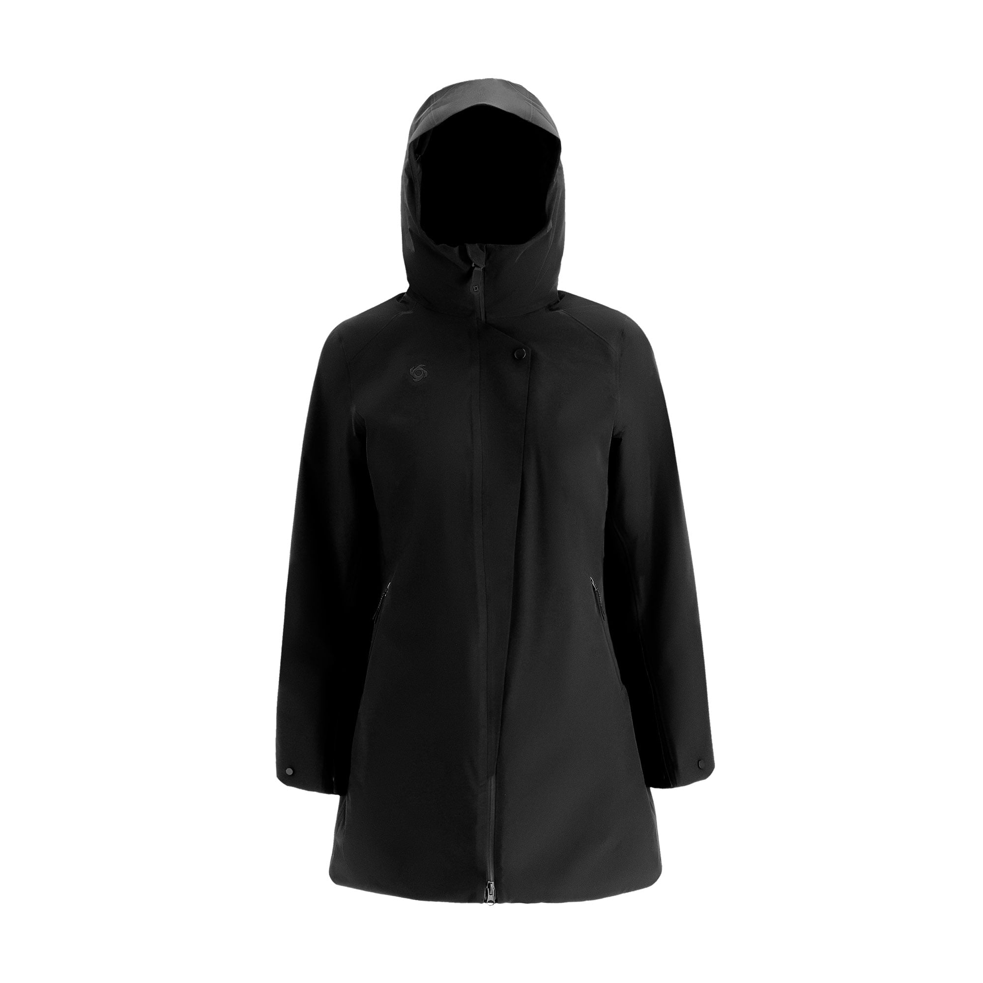 ABRIGO RAVEN MUJER DOITE NEGRO - 1