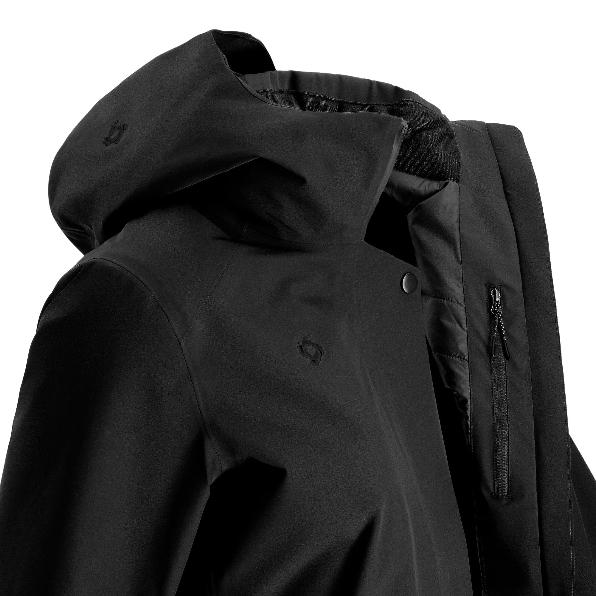 ABRIGO RAVEN MUJER DOITE NEGRO - 6