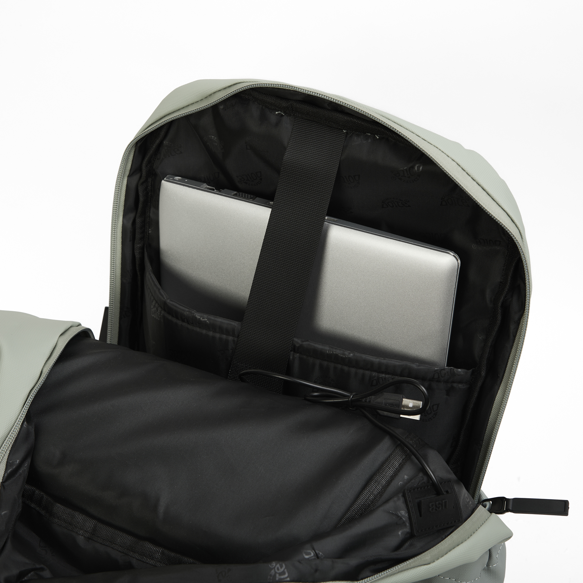 MOCHILA BOOKPACK 27 LITROS TRILO VERDE AGUA DOITE - 7