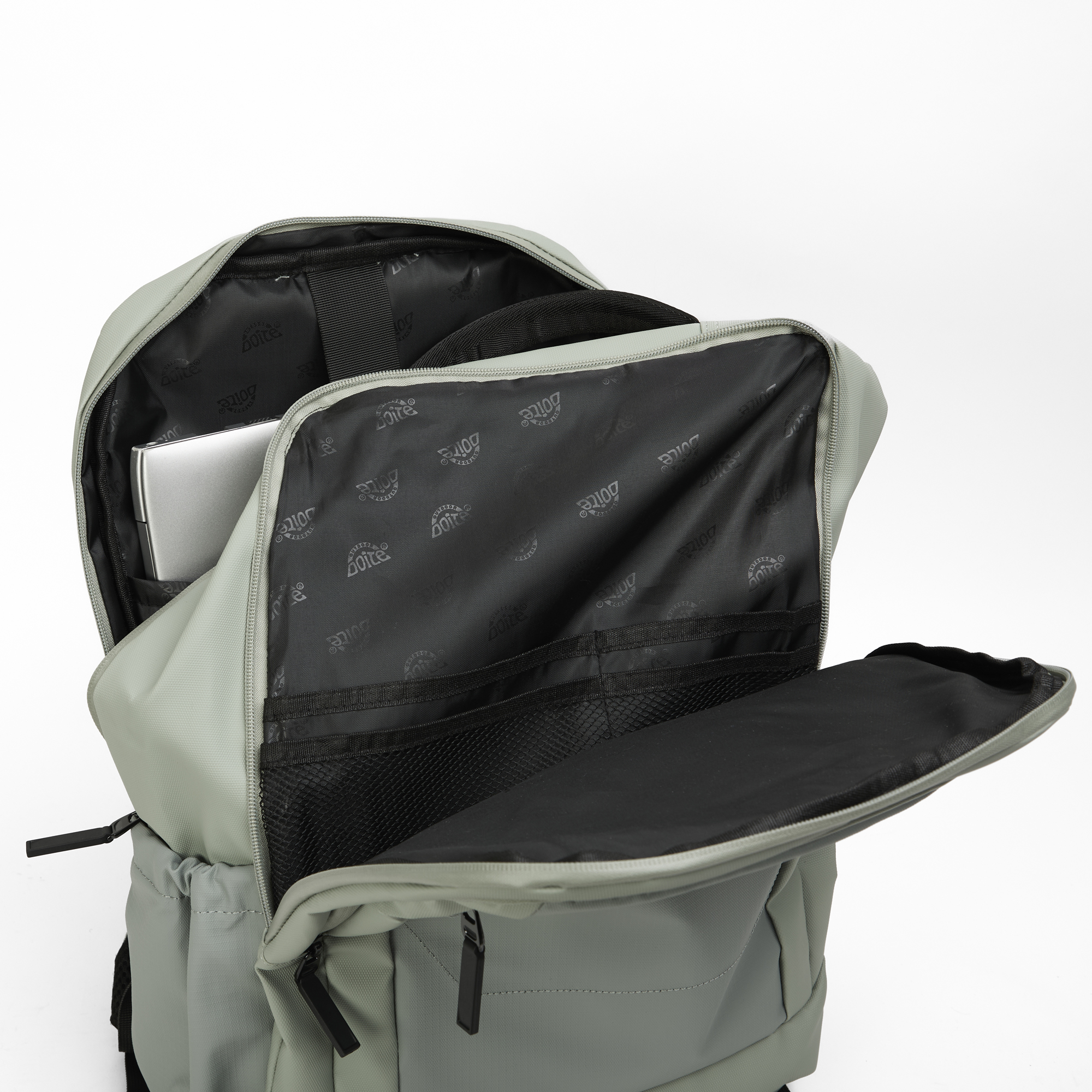 MOCHILA BOOKPACK 27 LITROS TRILO VERDE AGUA DOITE - 8