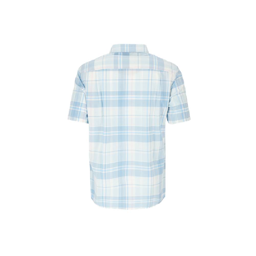 CAMISA MANGA CORTA TAHOE MELANGE HOMBRE TURQUESA - 3