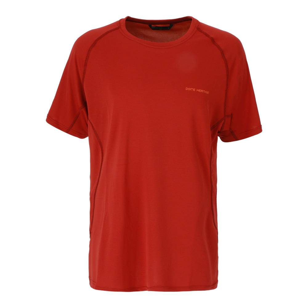 POLERA DEPORTIVA MANGA CORTA FAST ROJO HOMBRE DOITE - 1