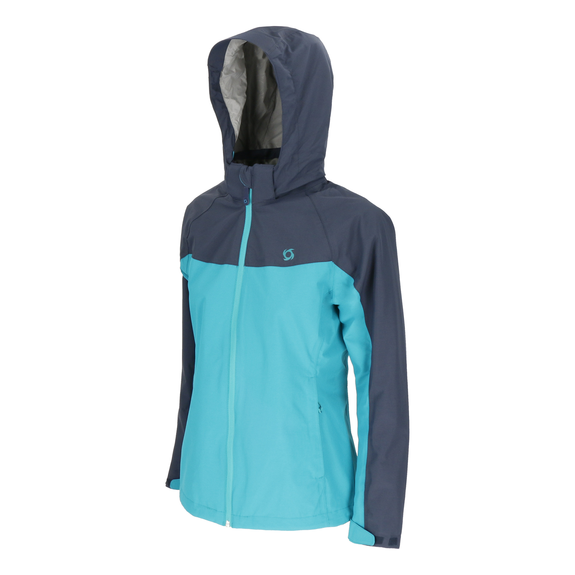 CORTAVIENTO IMPERMEABLE STORM MUJER TURQUESA DOITE - 2