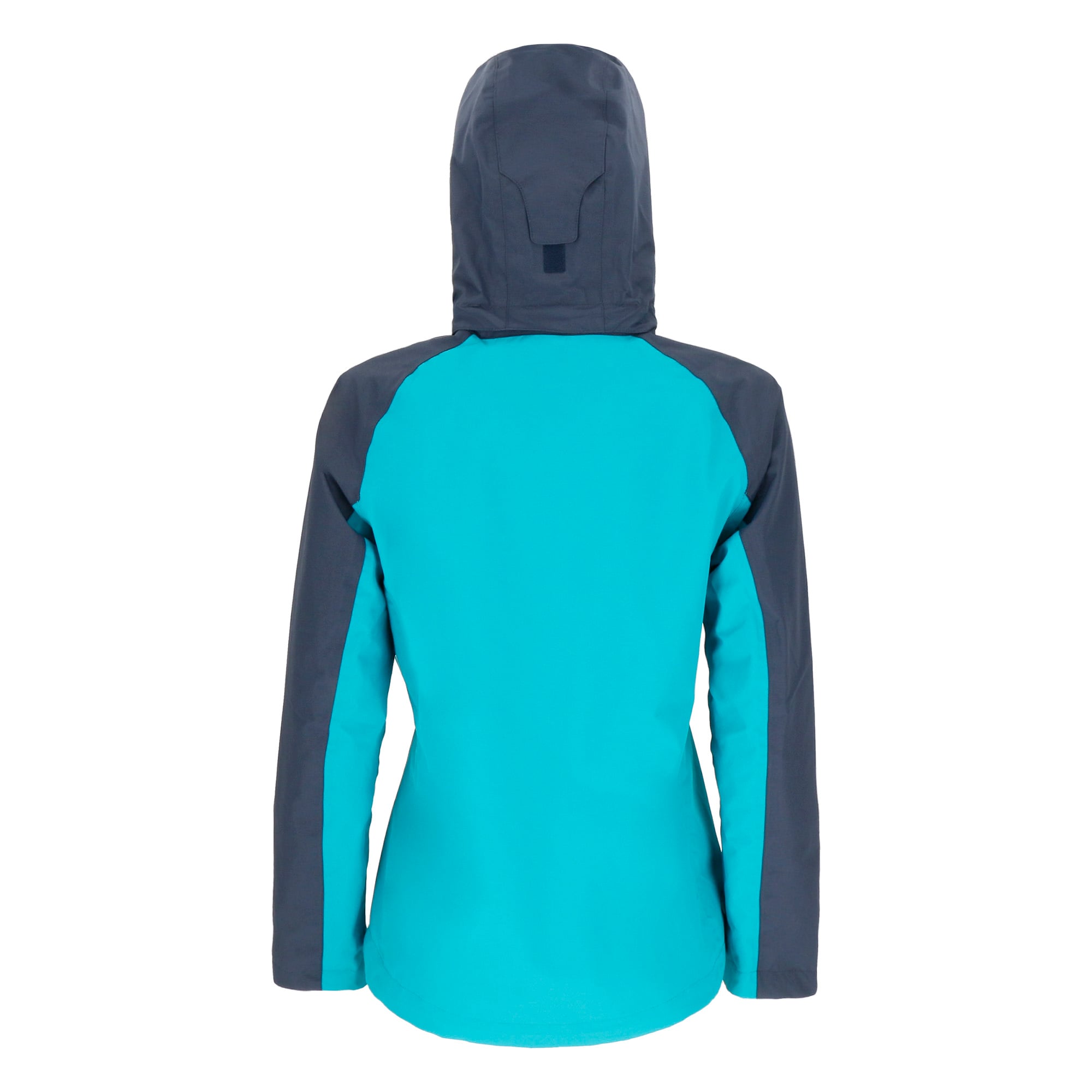 CORTAVIENTO IMPERMEABLE STORM MUJER TURQUESA DOITE - 3