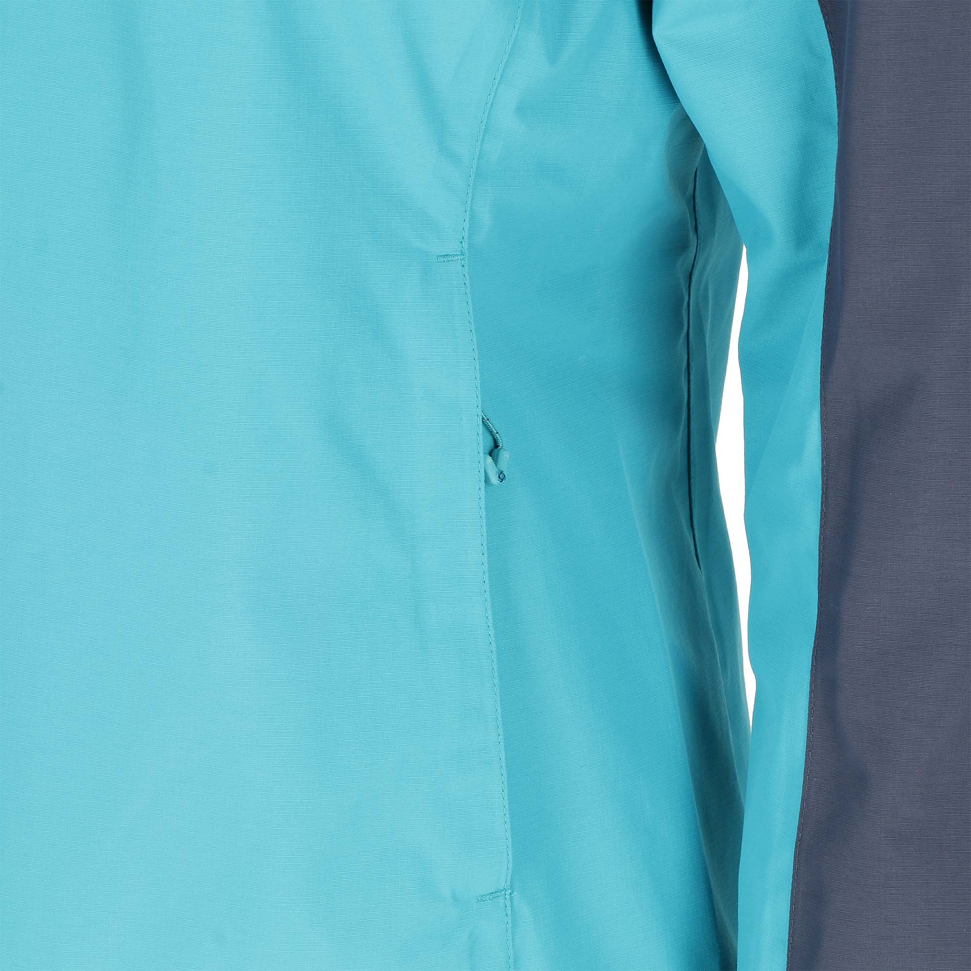 CORTAVIENTO IMPERMEABLE STORM MUJER TURQUESA DOITE - 5