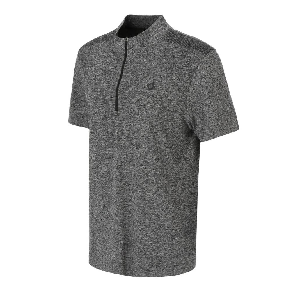 POLERA MANGA CORTA DEPORTIVA PERFORMANCE NEGRO HOMBRE DOITE - 2