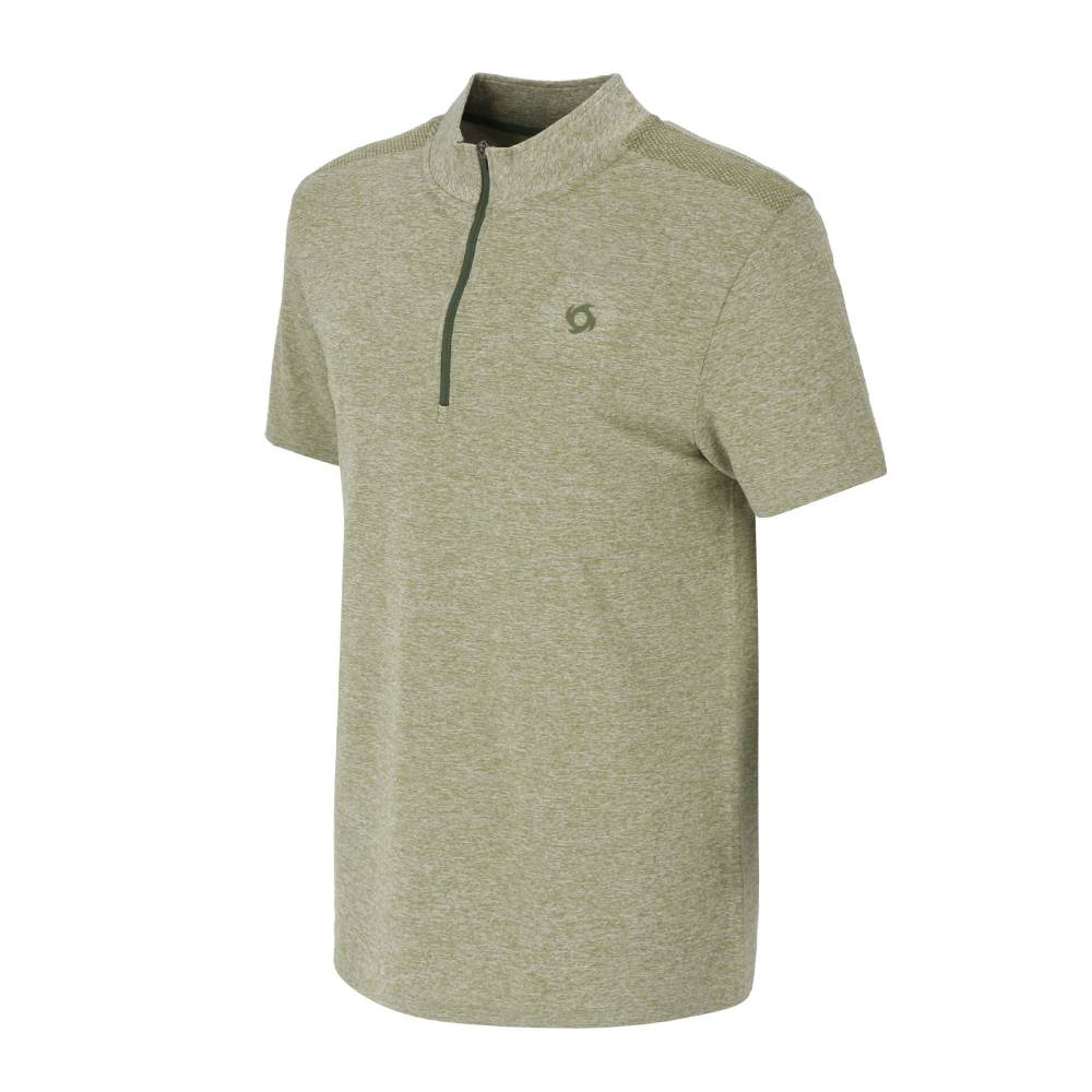 POLERA MANGA CORTA DEPORTIVA PERFORMANCE HOMBRE VERDE DOITE - 2