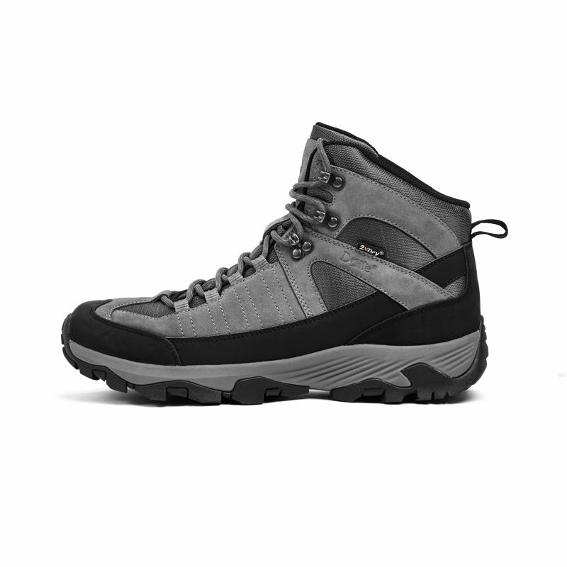 BOTIN CAÑA ALTA IMPERMEABLE GRANT HOMBRE GRIS DOITE - 2