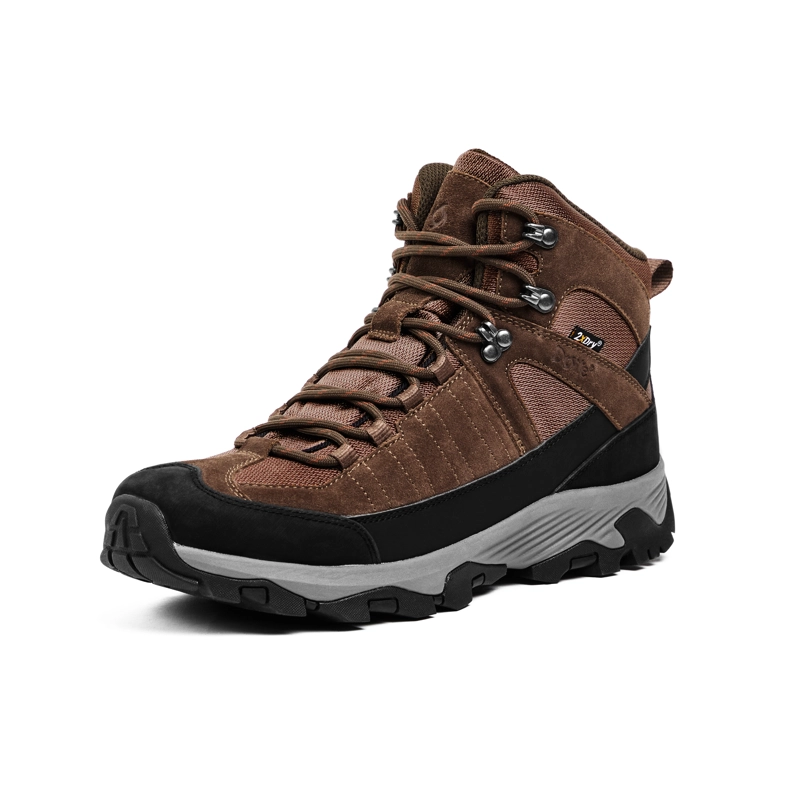 BOTIN CAÑA ALTA IMPERMEABLE GRANT HOMBRE CAFE  DOITE - 1
