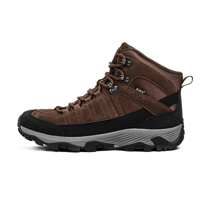 BOTIN CAÑA ALTA IMPERMEABLE GRANT HOMBRE CAFE  DOITE - 2