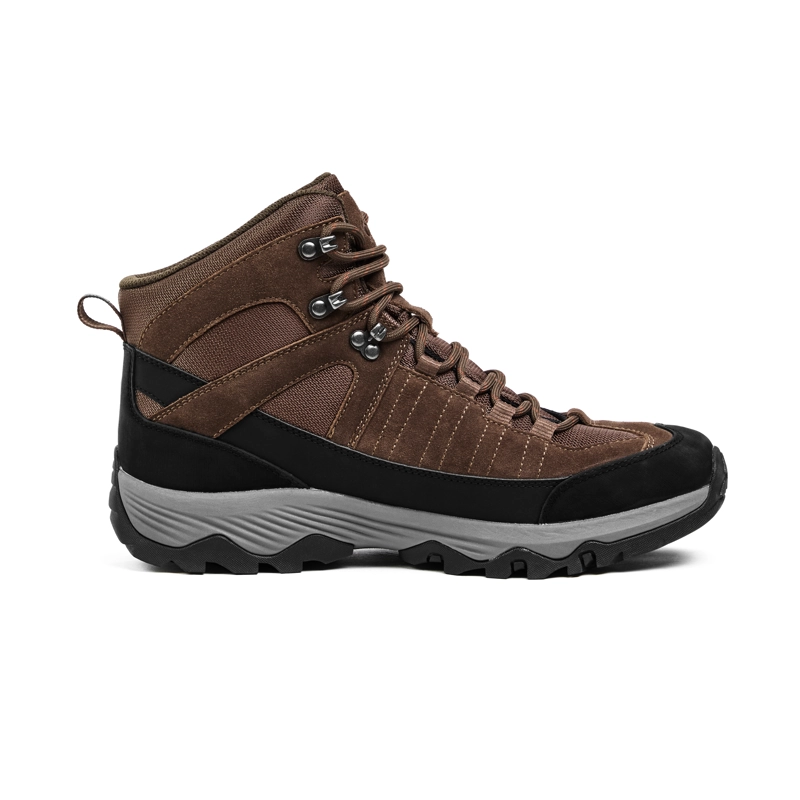 BOTIN CAÑA ALTA IMPERMEABLE GRANT HOMBRE CAFE  DOITE - 4
