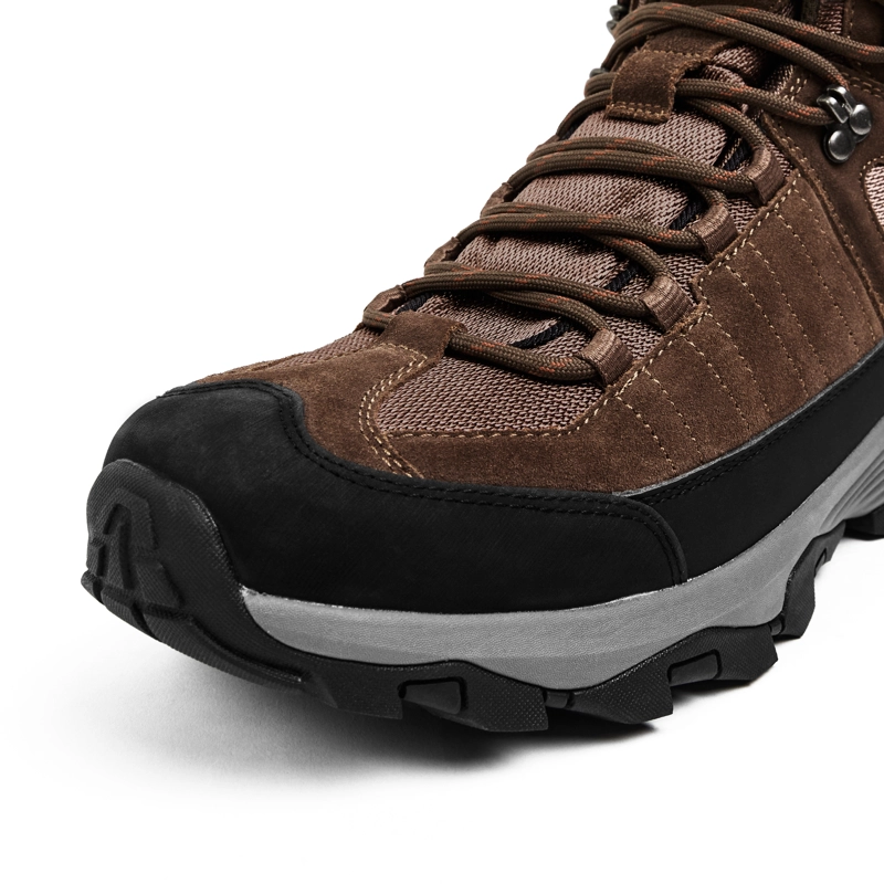 BOTIN CAÑA ALTA IMPERMEABLE GRANT HOMBRE CAFE  DOITE - 8