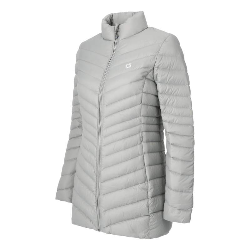 PARKA PLUMA ALAIA MUJER GRIS DOITE - 2