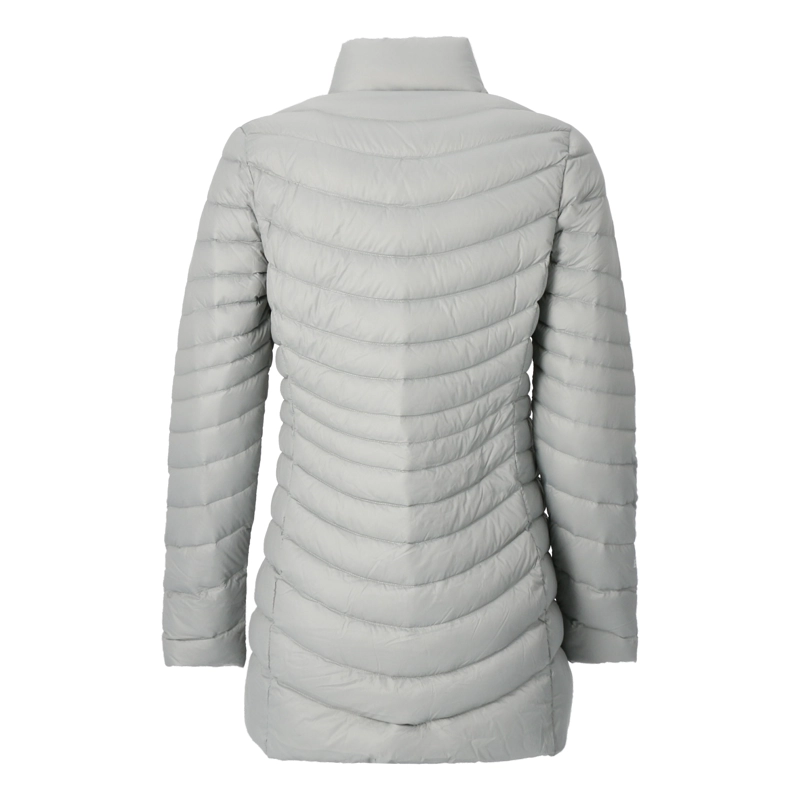 PARKA PLUMA ALAIA MUJER GRIS DOITE - 3