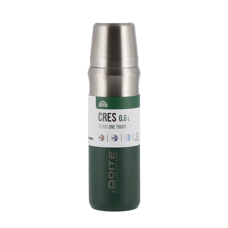 TERMO ACERO INOXIDABLE CRES 600 ML. VERDE DOITE - 4