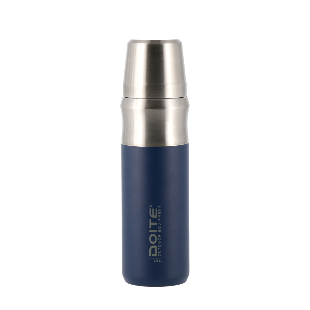 TERMO ACERO INOXIDABLE CRES 600 ML. AZUL DOITE - 1