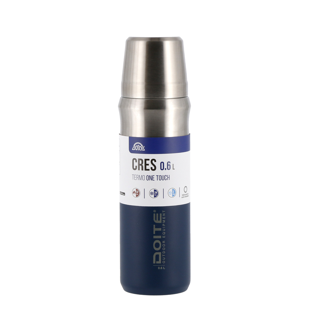 TERMO ACERO INOXIDABLE CRES 600 ML. AZUL DOITE - 4