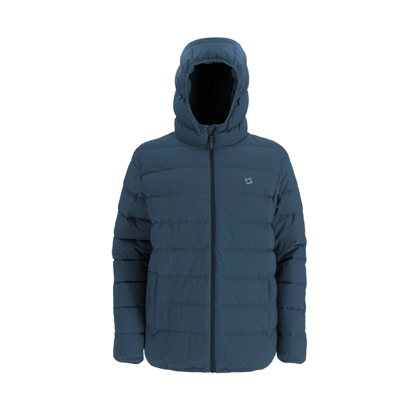 PARKA PLUMA COTTON HOMBRE DOITE AZUL MARINO - 1