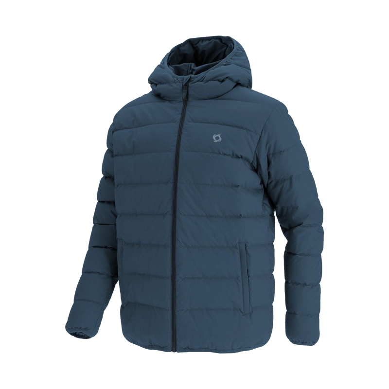 PARKA PLUMA COTTON HOMBRE DOITE AZUL MARINO - 2