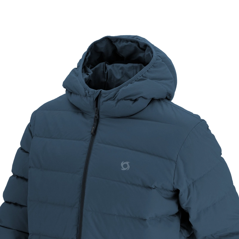 PARKA PLUMA COTTON HOMBRE DOITE AZUL MARINO - 4