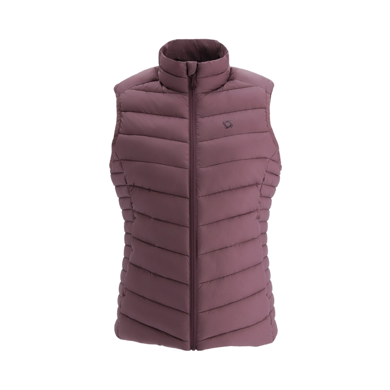 PARKA TERMICA SIN MANGAS AKI MUJER DOITE GUINDA - 1