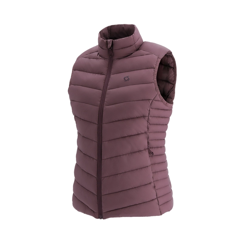 PARKA TERMICA SIN MANGAS AKI MUJER DOITE GUINDA - 2