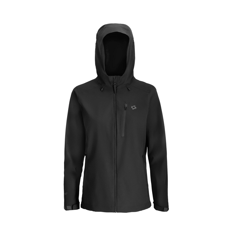 CORTAVIENTO IMPERMEABLE CICLUS MUJER DOITE NEGRO - 1