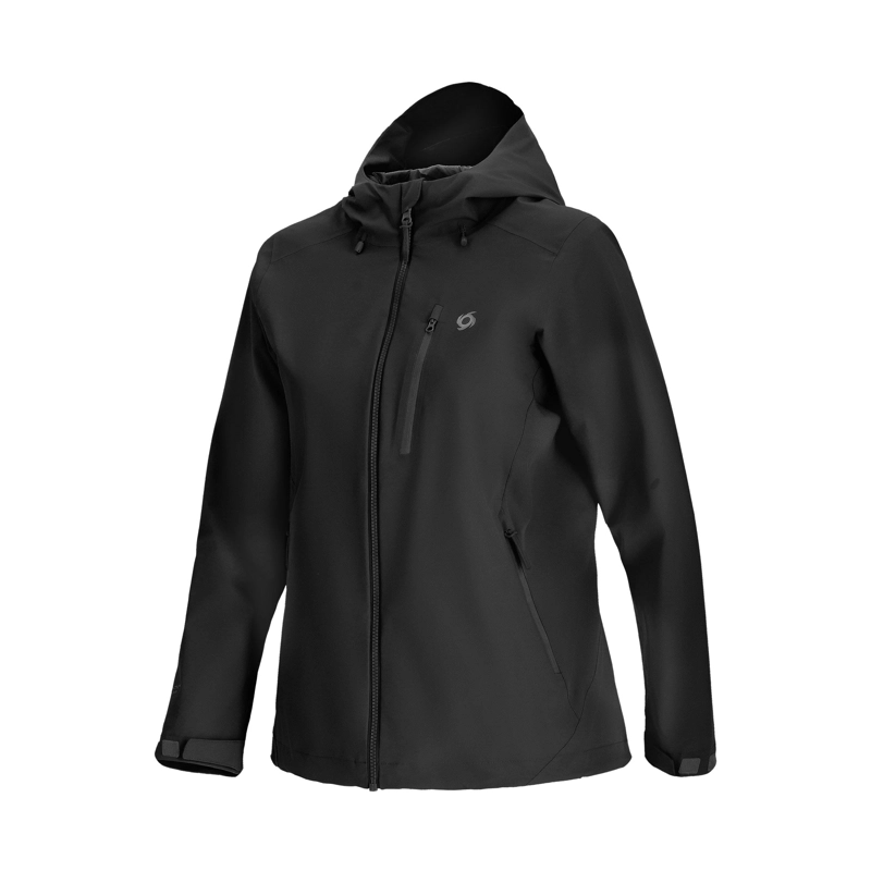 CORTAVIENTO IMPERMEABLE CICLUS MUJER DOITE NEGRO - 2