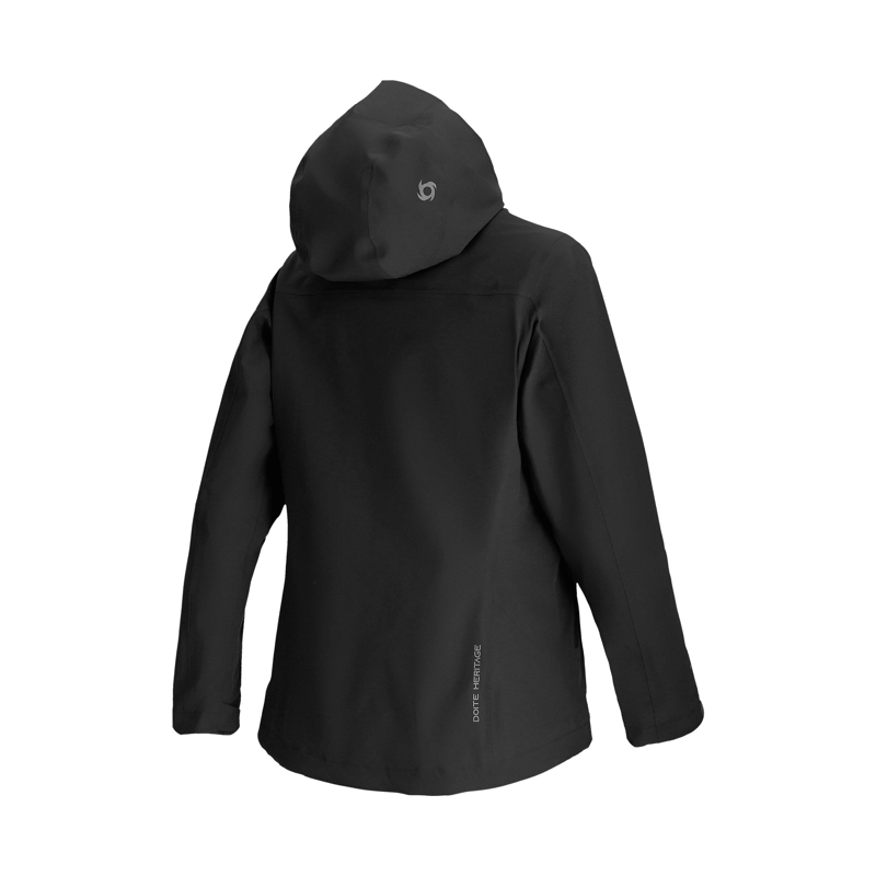 CORTAVIENTO IMPERMEABLE CICLUS MUJER DOITE NEGRO - 3