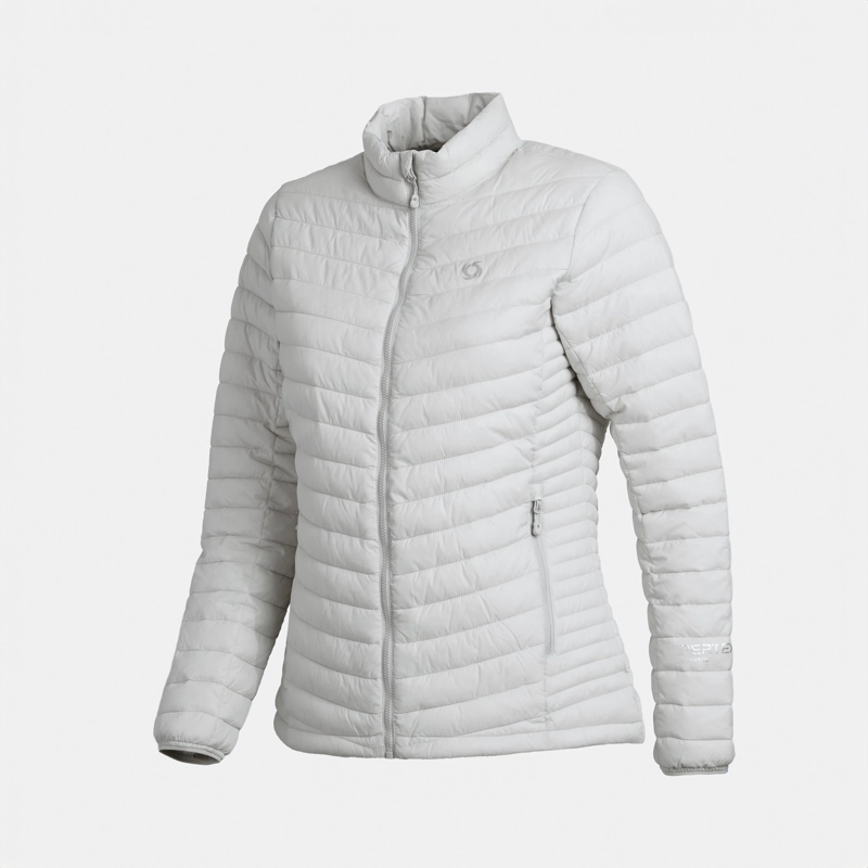 PARKA TE RMICA LIGHT TEMIS MUJER DOITE GRIS CLARO - 2