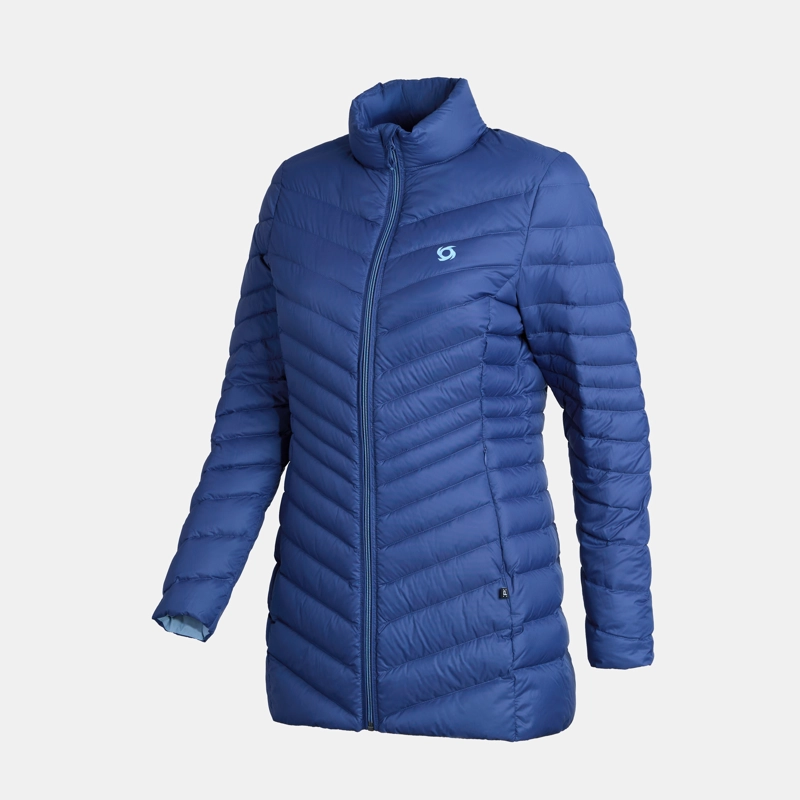 ABRIGO ABRAX MUJER DOITE AZUL MARINO - 2