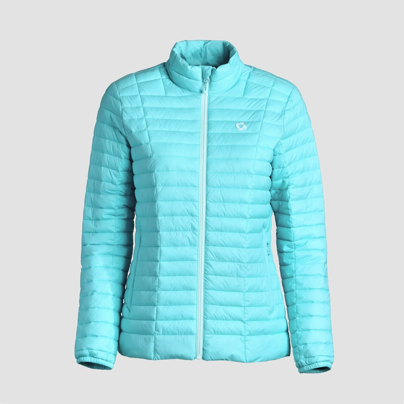 PARKA TE RMICA LIGHT IZAR MUJER DOITE VERDE PETROLEO - 1