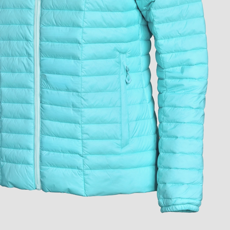 PARKA TE RMICA LIGHT IZAR MUJER DOITE VERDE PETROLEO - 4