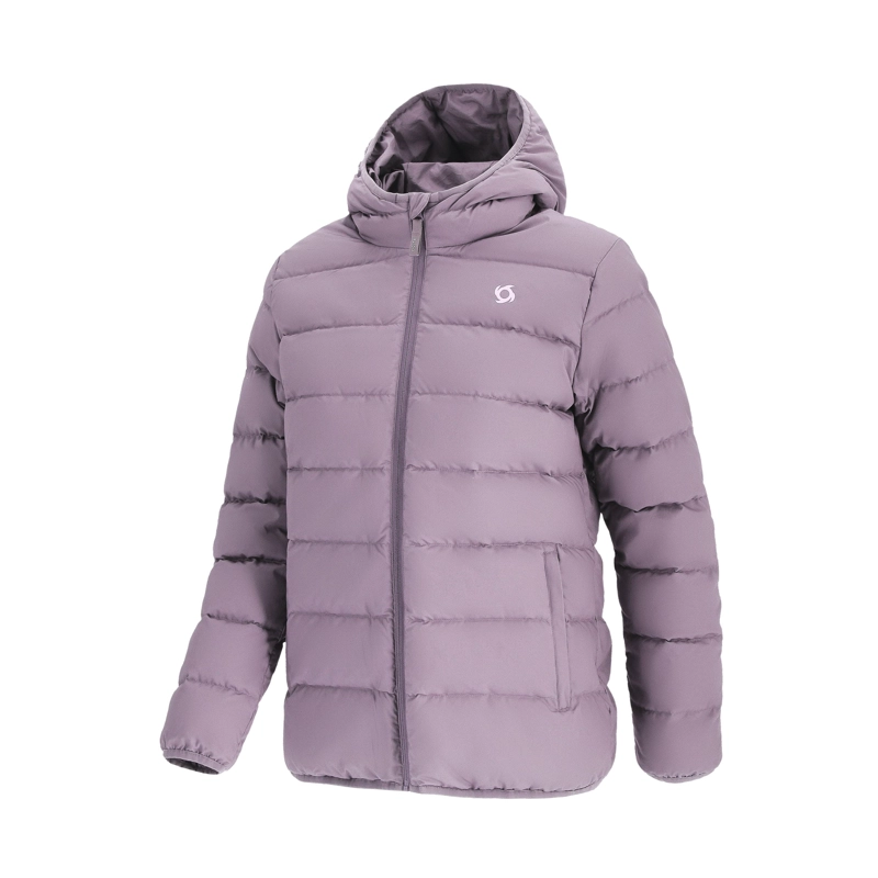 PARKA PLUMA COTTON MUJER DOITE MORADO - 2