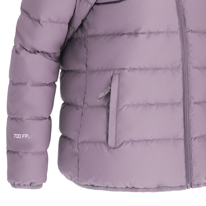 PARKA PLUMA COTTON MUJER DOITE MORADO - 5