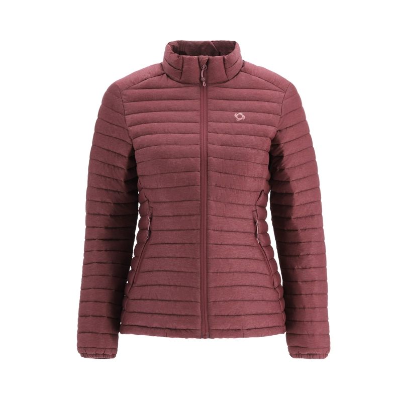 PARKA TE RMICA LIGHT MERU MUJER DOITE GUINDA - 1