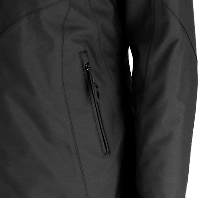 PARKA TE RMICA IMPERMEABLE VERTEX MUJER DOITE NEGRO - 5