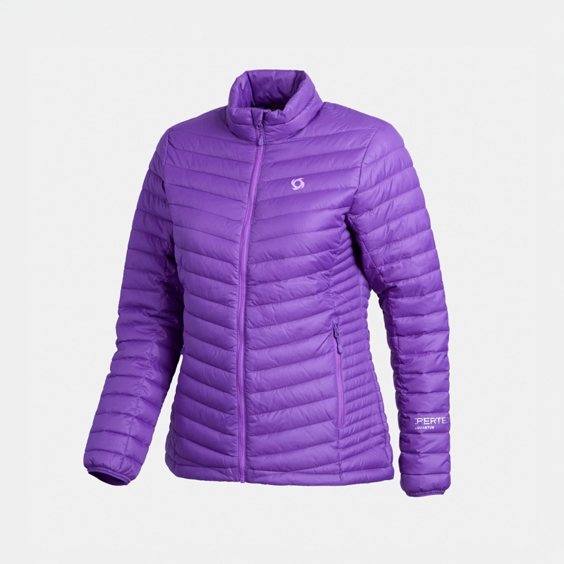 PARKA TERMICA LIGHT TEMIS MUJER DOITE MORADO - 2