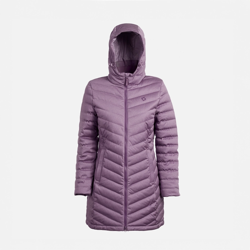 ABRIGO LILIT MUJER DOITE MORADO - 1