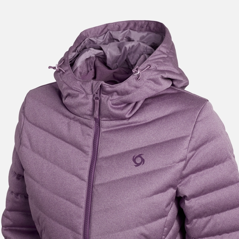 ABRIGO LILIT MUJER DOITE MORADO - 4