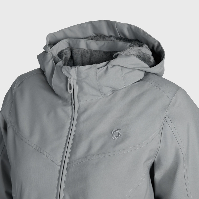 PARKA TE RMICA POLUX MUJER DOITE GRIS CLARO - 4