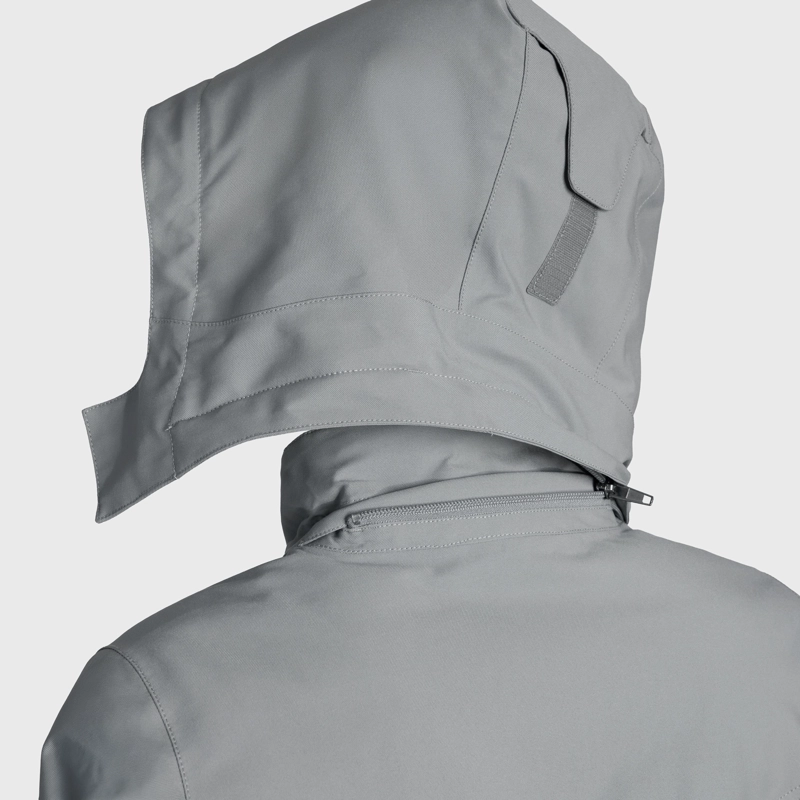 PARKA TERMICA POLUX MUJER DOITE GRIS CLARO - 5