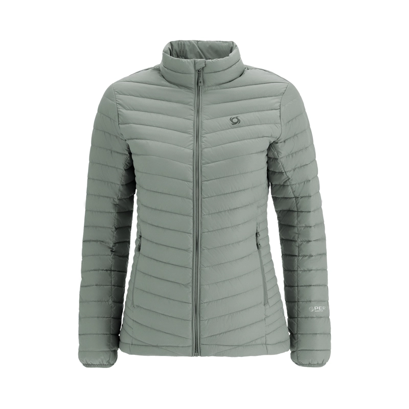 PARKA TERMICA LIGHT TEMIS MUJER DOITE VERDE PETROLEO - 1