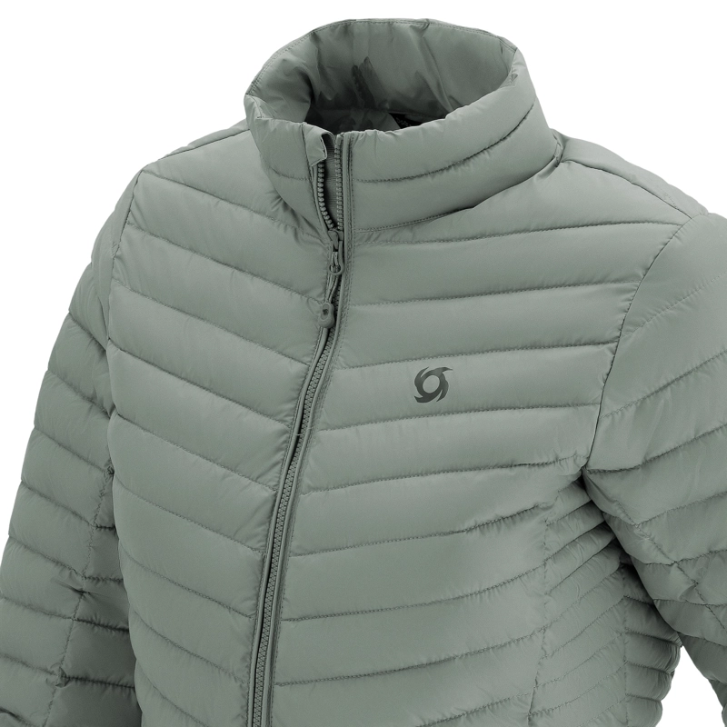 PARKA TERMICA LIGHT TEMIS MUJER DOITE VERDE PETROLEO - 4